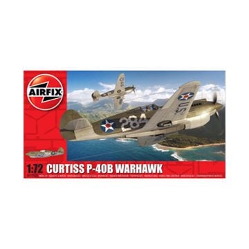Airfix Curtiss P-40B Warhawk Model Kit - 1:72 Scale