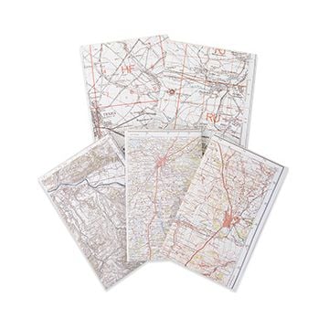 WW2 German Folded Map