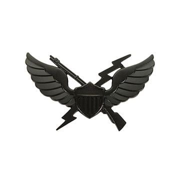 US 11th Airborne Assault Badge - Black