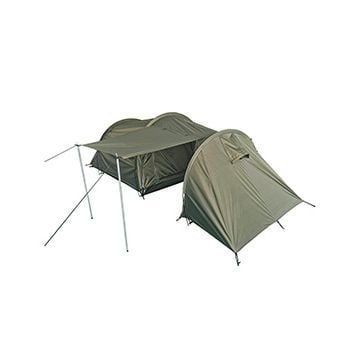 Two Person Tent with Storage Space - Olive Green