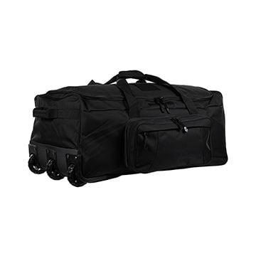 Wheeled 136L Trolley Commando Travel Bag - Black