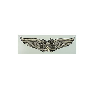 WW2 German Helmet Decals - Luftschutz Wing