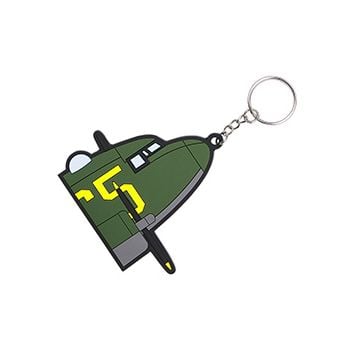 WW2 PVC 3D Keychain - C-47 Skytrain