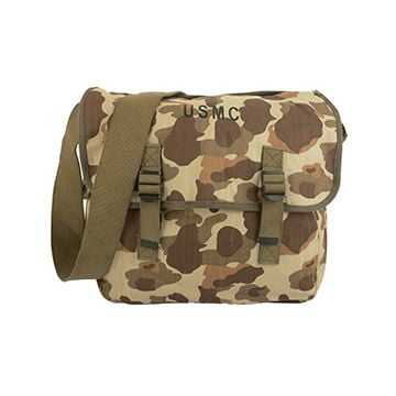 WW2 US Style Desert Frog Camo Messenger Bag