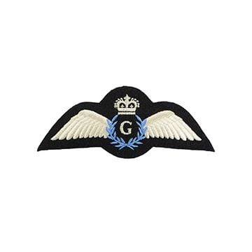 Modern British Reserve Pilot Glider Wings Badge
