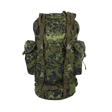 65L BW German Army Style Tactical Rucksack - Danish M84 Camo