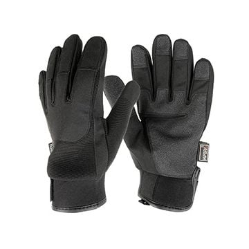 Army Style Winter Gloves - Black
