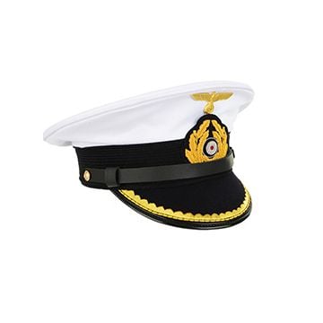 WW2 German Kriegsmarine Uboat Junior Officer Visor Cap by Erel