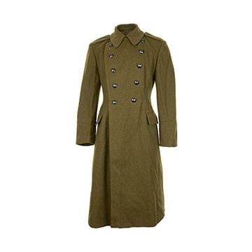 Original Romanian Army Greatcoat – Olive Drab