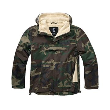 Brandit Sherpa Windbreaker - Woodland