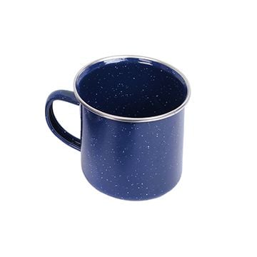 Blue Enamel Cup