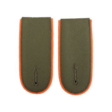 DAK Afrika Korps Orange Piped EM Shoulder Boards - Police