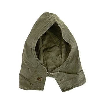 Original US M43 Army Cotton Hood - Post War
