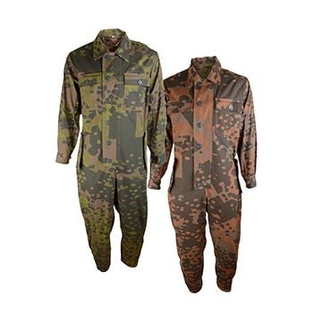 WW2 Reversible German Panzer Combi - Planetree Camo