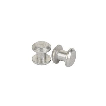 WW2 German Helmet Chinstrap Stud Pair
