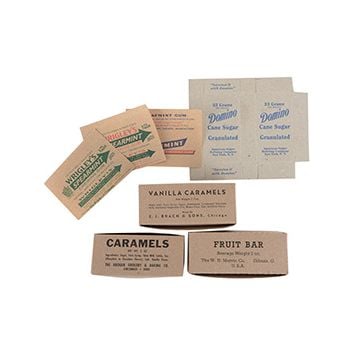 WW2 US K Ration Internal Food Boxes