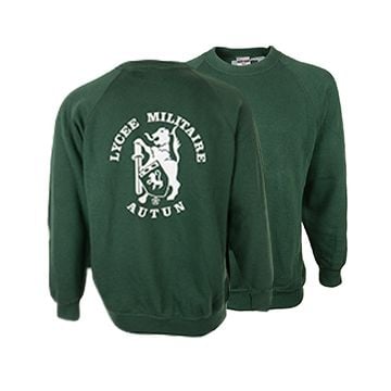 Original French Military School Jumper - Green