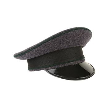 This view shows the Luftwaffe Officers Visor Cap - Dark Green Piping. Thumbnail.