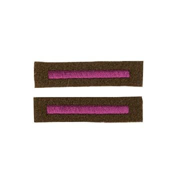 WW2 British Arm of Service Strip Pair - Chaplain