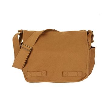 Rothco Classic Canvas Messenger Bag - Coyote Brown