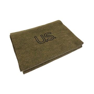 Rothco Olive Drab US Stamped Blanket