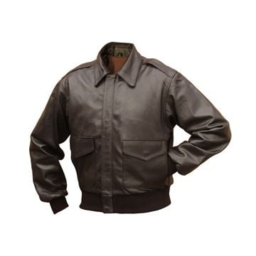 Brown Leather US Pilots A2 Jacket Repro Thumbnail