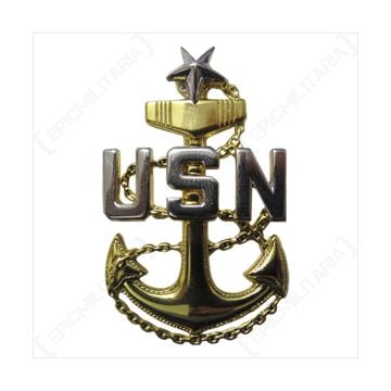US Navy Senior Chief Petty Officer Cap Badge