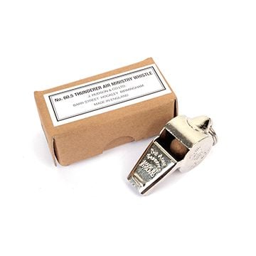 This view shows the No. 60.5 Acme Thunderer RAF Ditching Whistle. Thumbnail