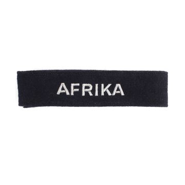 Afrika Campaign Officer Cuff Title