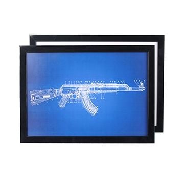 AK47 Rifle Print Thumbnail