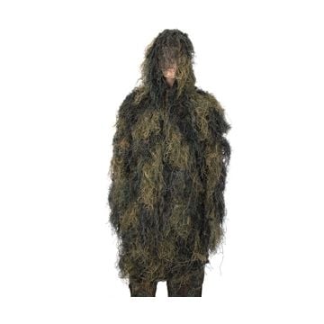 Anti-Fire Digital Woodland Camo Ghillie Parka Thumbnail
