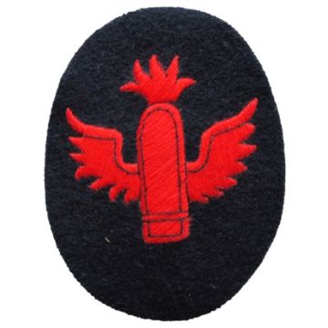 Kriegsmarine Anti-Aircraft Artillery Specialist Trade Badge - Blue Backing