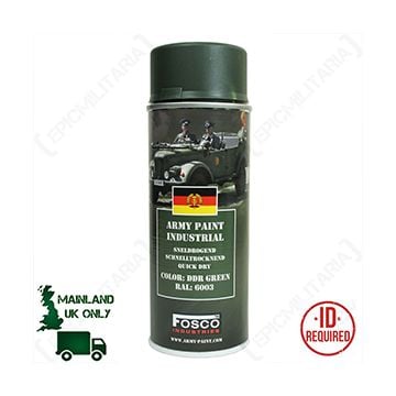 Army Spray Paint - DDR Green (Apple Green)