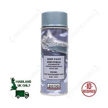 Army Spray Paint - Battle Ship Grey