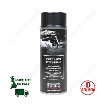 Army Spray Paint - Black