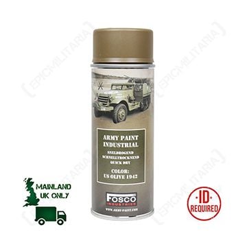 Army Spray Paint - US Olive Green - Thumbnail