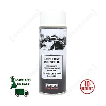 Army Spray Paint - White