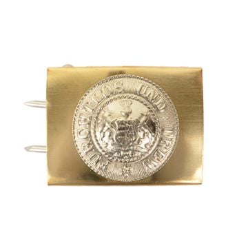 German WW1 Furchtlos und Trew Belt Buckle - Gold