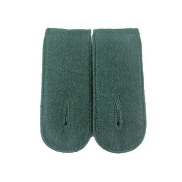 Panzer Grenadier EM Shoulder Boards Bottle Green (Grass Green piped) 