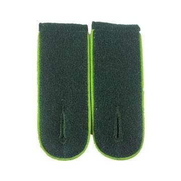 Jager EM Shoulder Boards Bottle Green (Light Green piped)