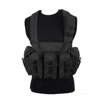 Black 6 Pocket Chest Rig Thumbnail