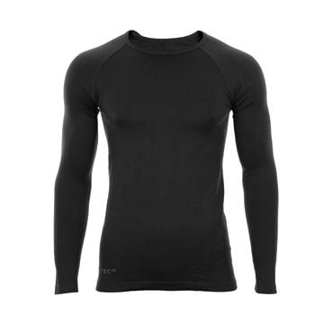 Black Long-Sleeve Sports T-Shirt
