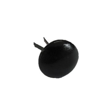 This view shows the Black Smooth Visor Cap Button