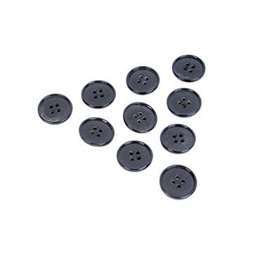 Black Vintage Buttons - 1.5 cm Thumbnail