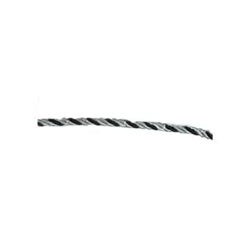 Black/Silver Collar Tab Braid