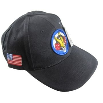 Black US 506th Parachute Infantry Baseball Cap
