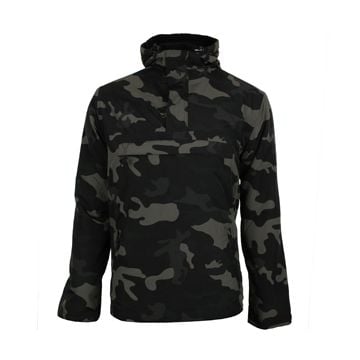 Brandit Half Zip Windbreaker - Dark Camo