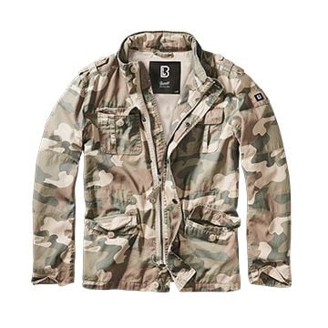 Brandit Britannia Jacket - Light Woodland Camo