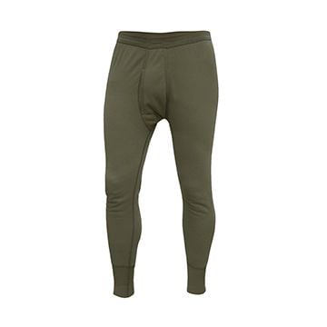 Brandit Bundeswehr Thermal Cotton Under Trousers with Plush Lining - Olive