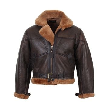 British Fighter Pilot Leather Jacket Thumbnail